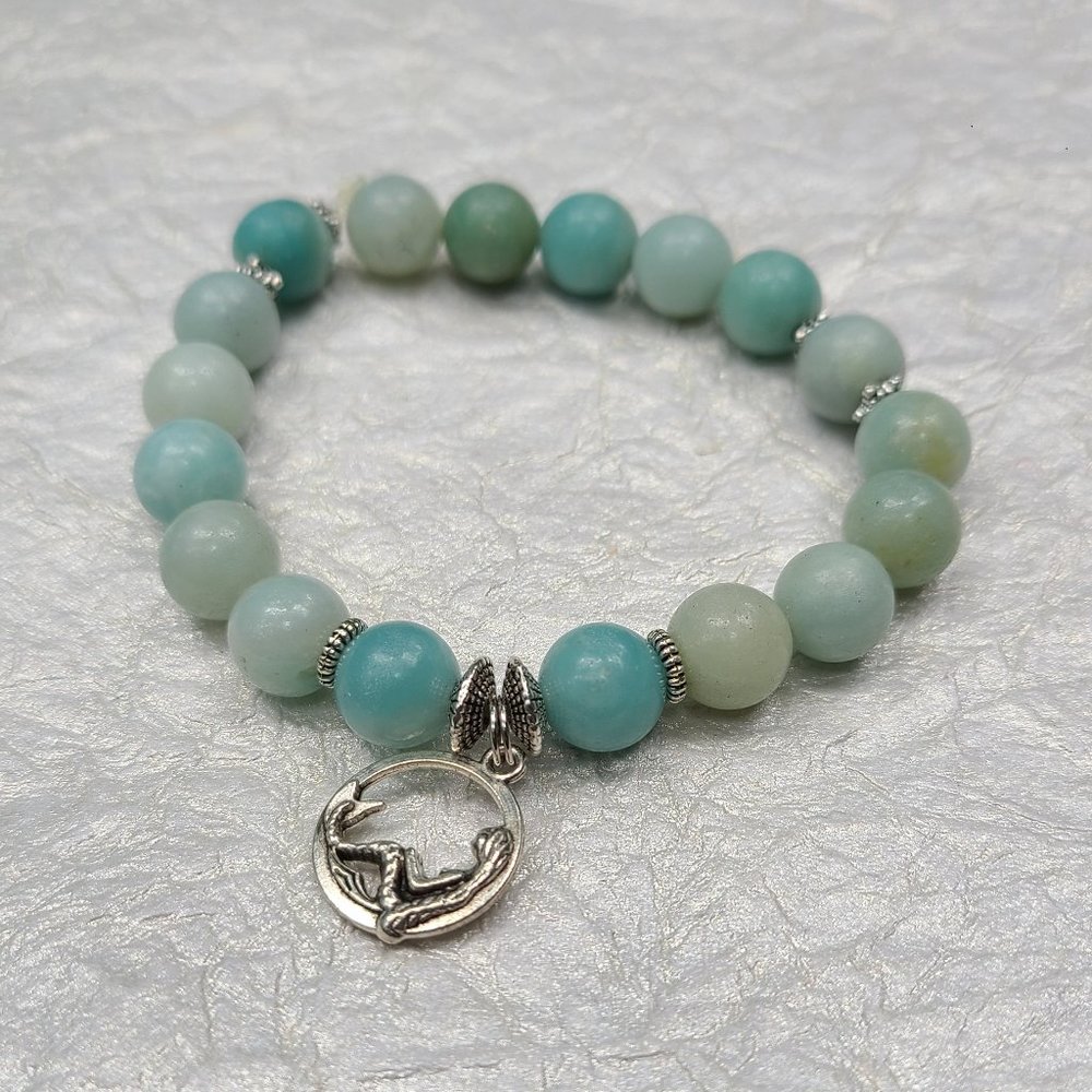 Beaded Bracelet-Women Blue Bracelet-Marine Bracelet